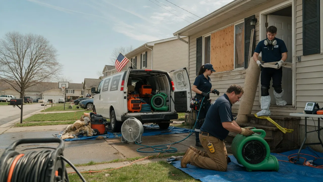 Water Damage Restoration in Tioga, PA near me